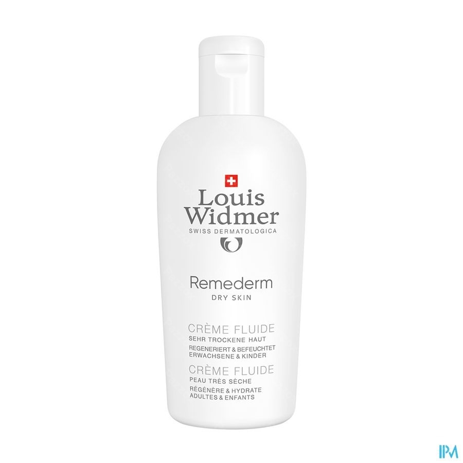Louis Widmer Remederm Crème Fluide avec Parfum 200ml