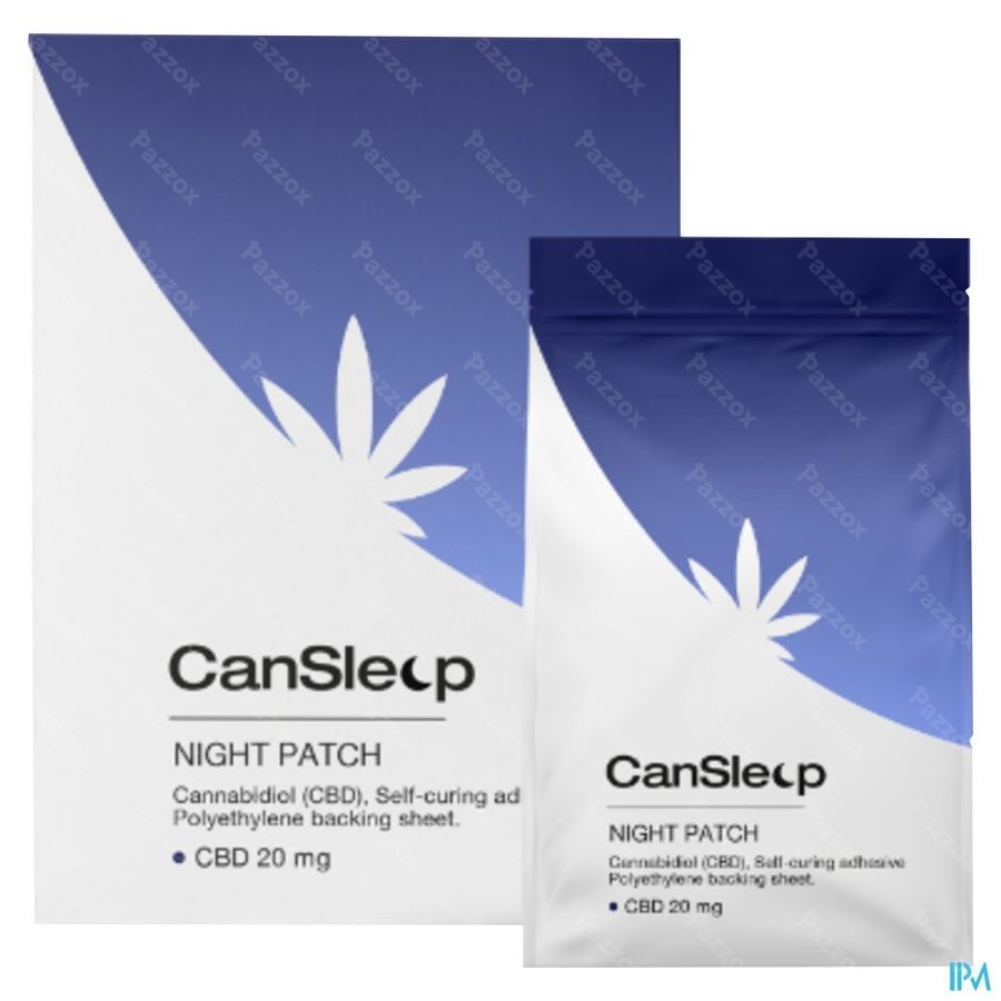 Cansleep CBD 20mg Patch Doos 14
