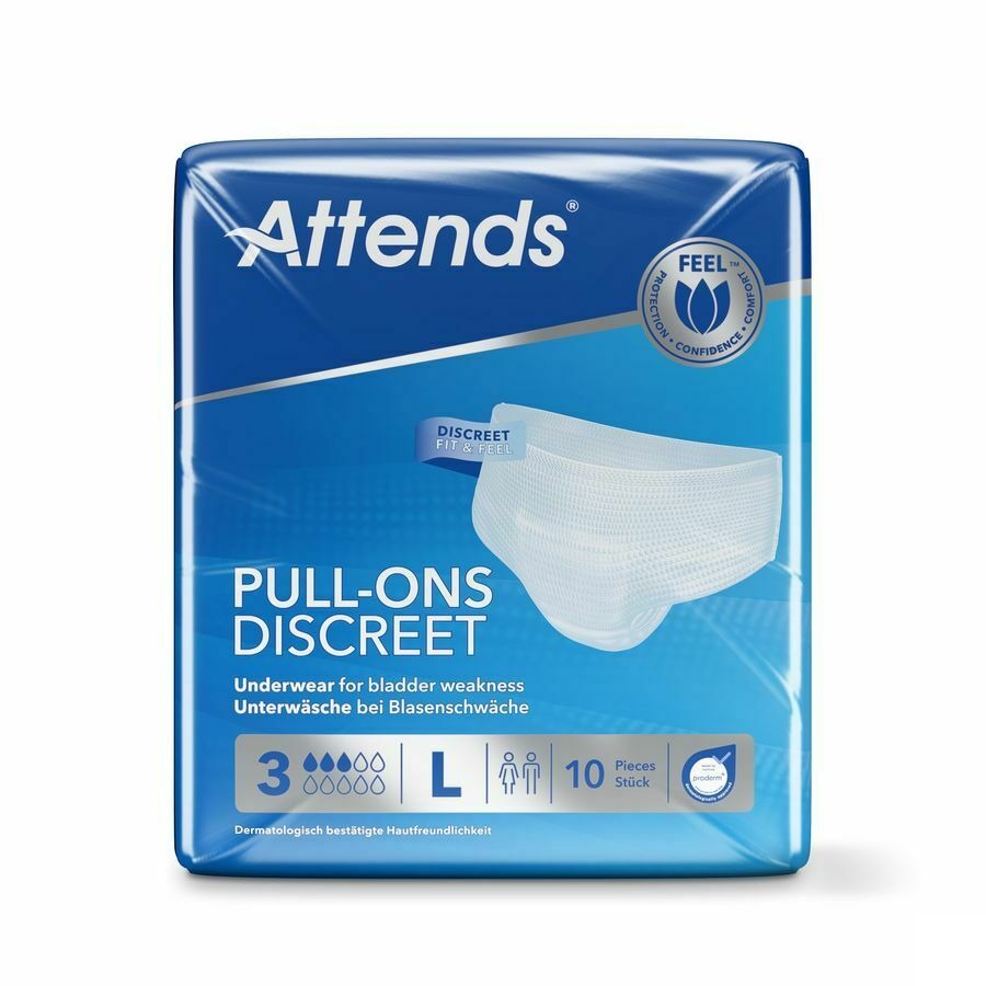 Attends Pull-on Plus 3 Discrete l 10