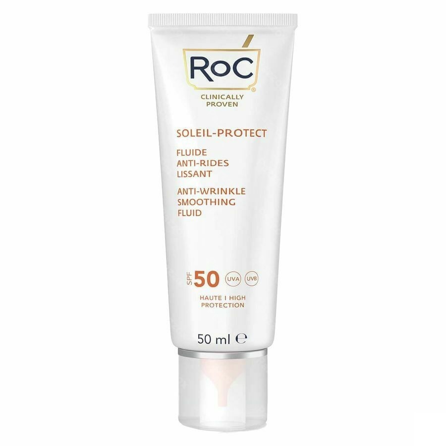 Roc Sol Protect A/wrinkle Smooth.fluid Ip50 Tb50ml