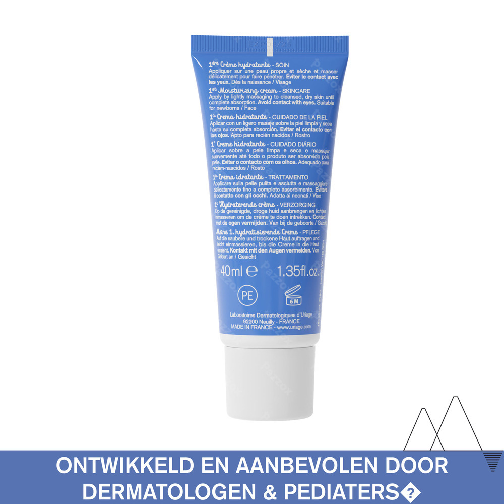 Uriage Bébé Hydraterende Gezichtscrème 40ml