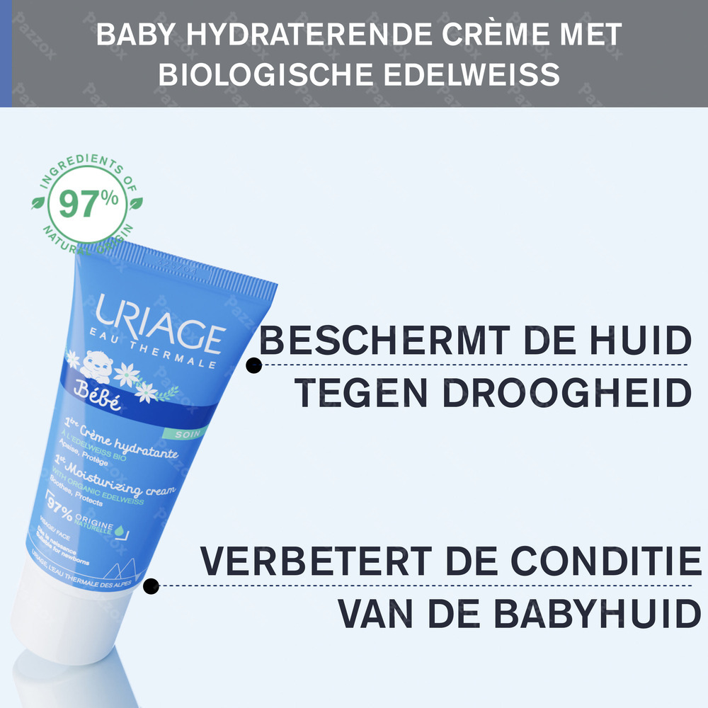 Uriage Bébé Hydraterende Gezichtscrème 40ml