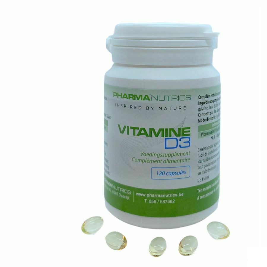 Vit D3 Forte 3000iu Caps 120 Pharmanutrics