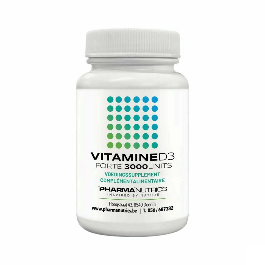 Vit D3 Forte 3000iu Caps 120 Pharmanutrics