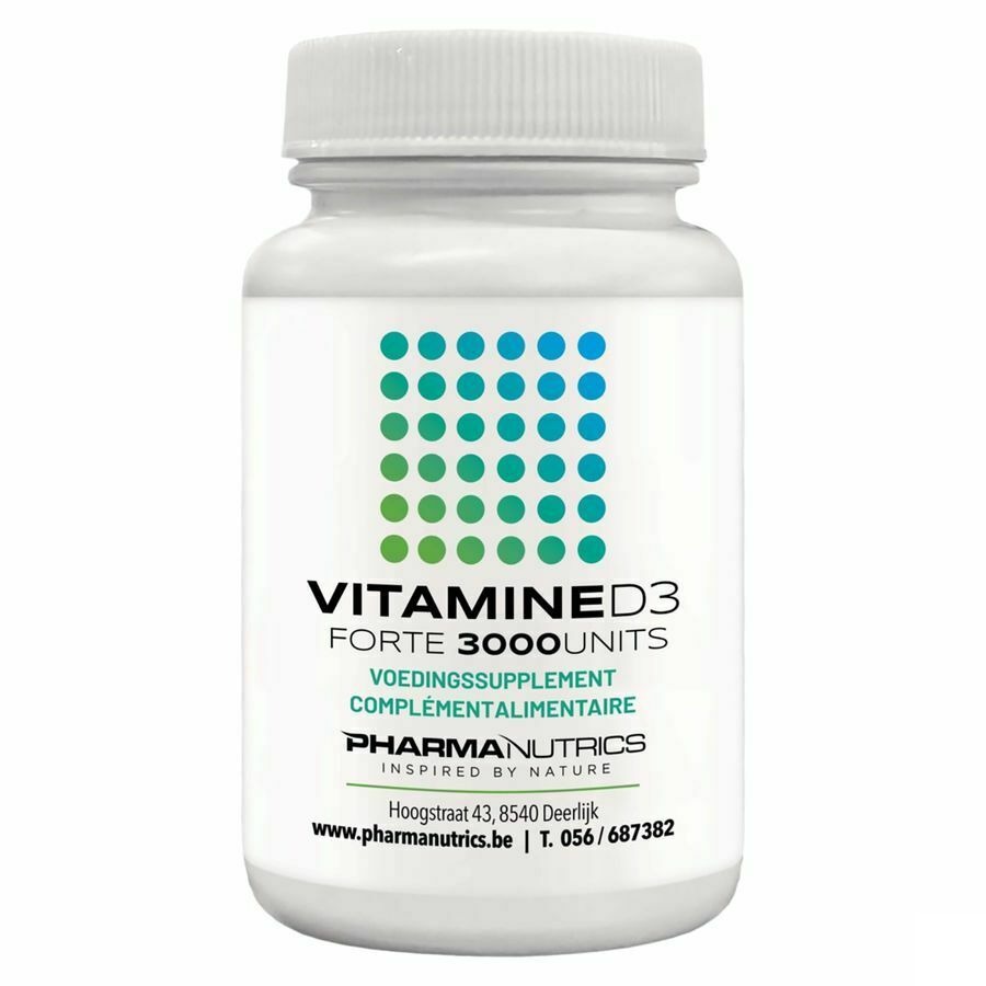 Vit D3 Forte 3000iu Caps 120 Pharmanutrics