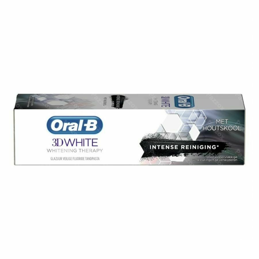 Oral-B 3d White Whitening Therapy Houtskool 75ml