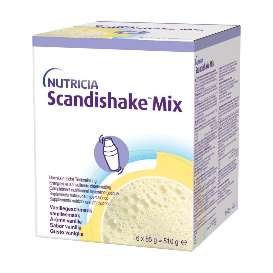 Scandishake Mix Vanille Sachets 6x85g 