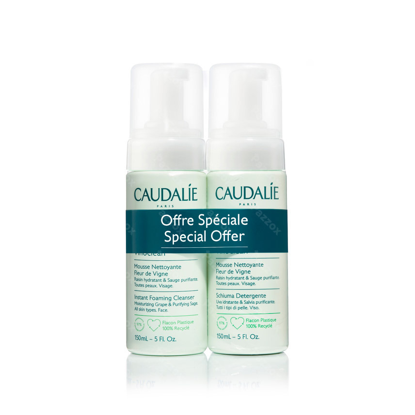 Caudalie Vinoclean Reinigende Mousse Duopack 2x150ml