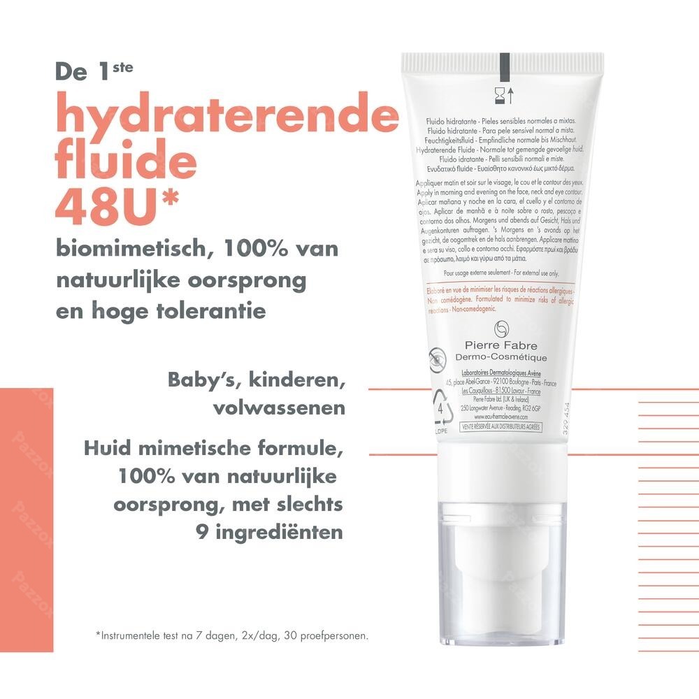 Avène Tolérance Hydra 10 Hydrataterend Fluide 40ml
