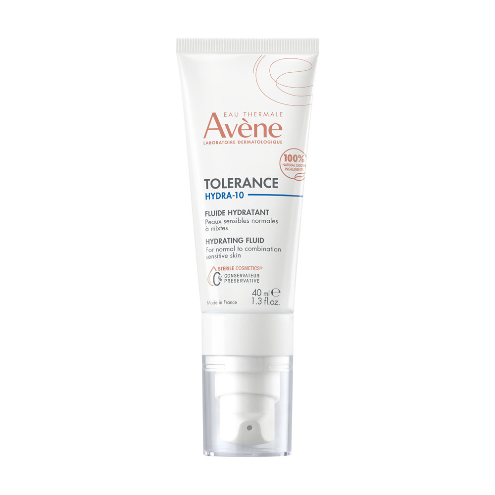 Avène Tolérance Hydra 10 Hydrataterende Fluide Gevoelige Normale Tot Gemengde Huid 40ml