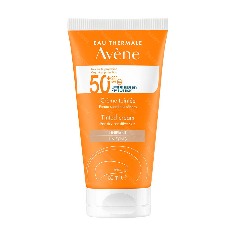 Avène Getinte Zonnecrème SPF50+ 50ml