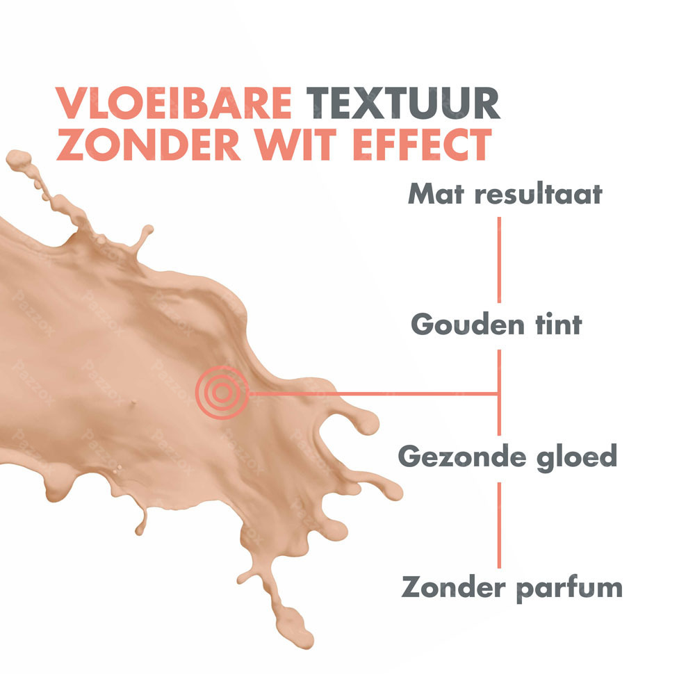 Avène Zon Minerale Getinte Intolerante Huid Fluide SPF50+ 40ml