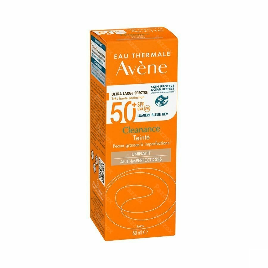 Avène Cleanance Crème Solaire Teinté SPF50+ 50ml