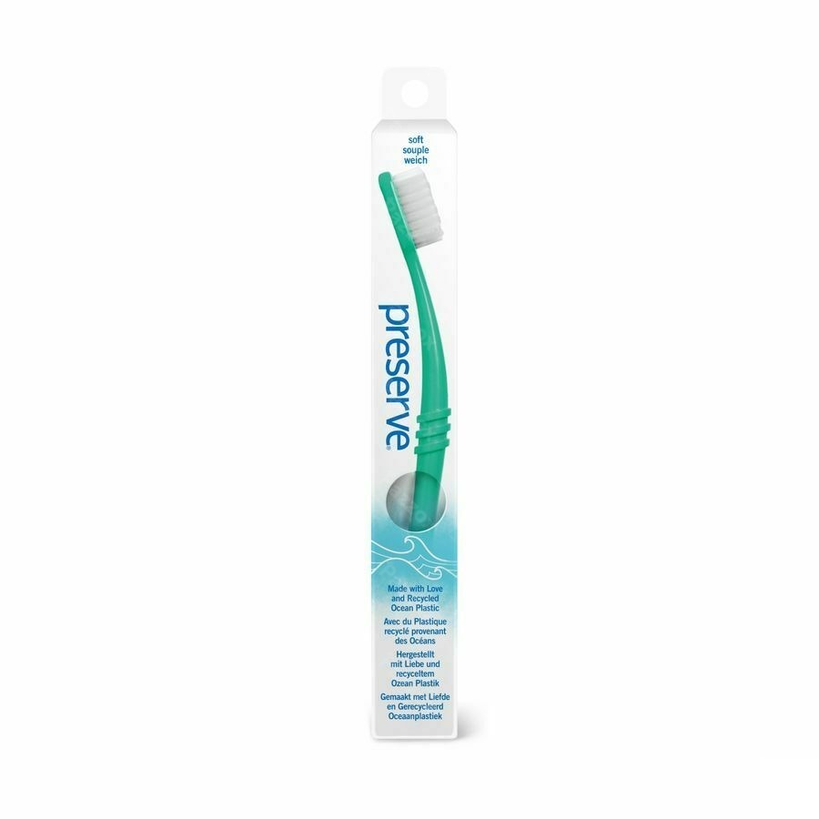 Preserve Ocean Plastic Brosse Dents Soft Neptune