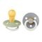 Bibs 3 Fopspeen Glow In The Dark Sage/cloud 2 Stuks