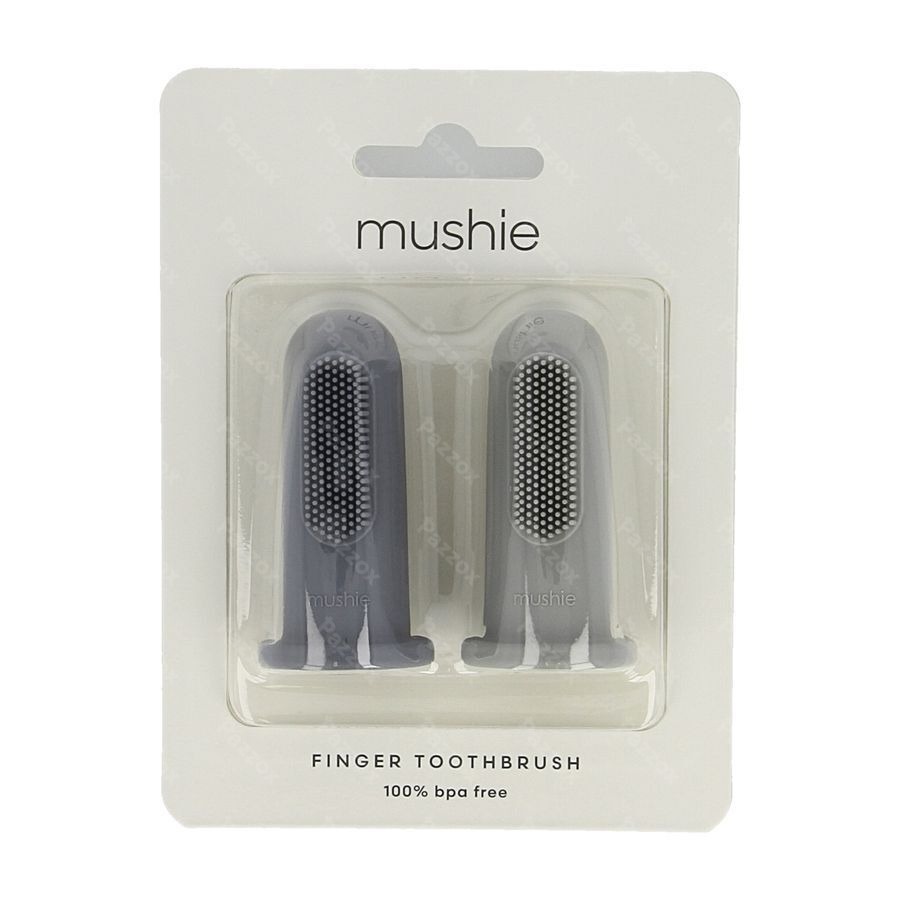 Mushie Brosse Dent Bebe Duo Stone 2