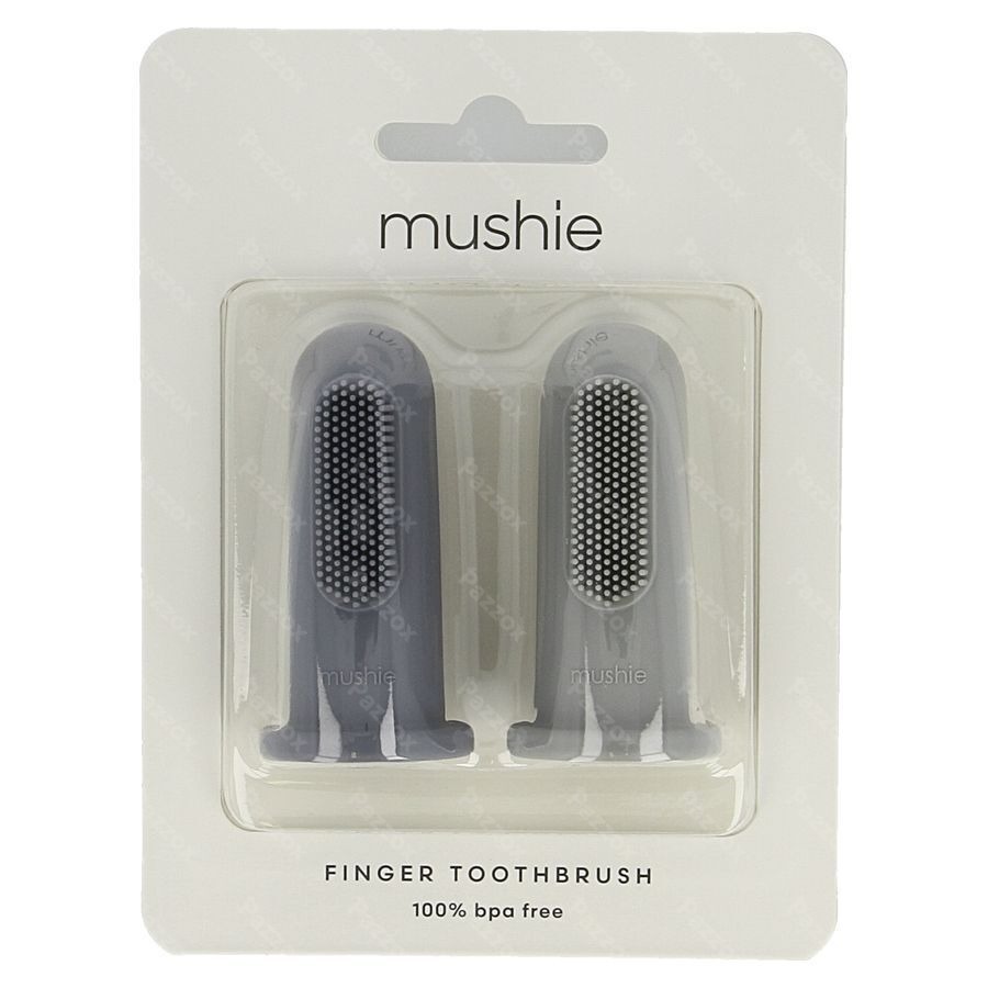 Mushie Brosse Dent Bebe Duo Stone 2