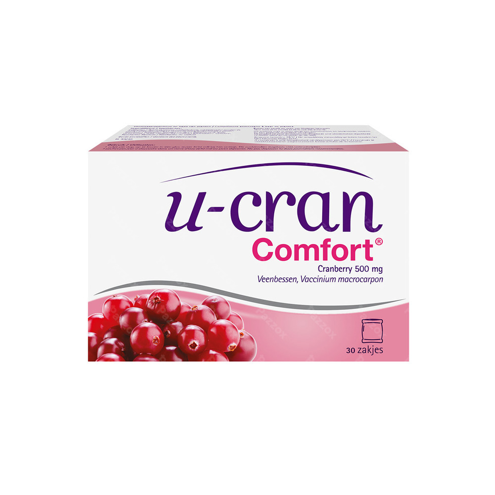 U-Cran Comfort Voedingssupplement Urinair Comfort 30 Poederzakjes