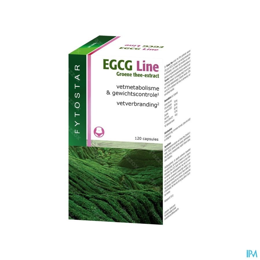 Fytostar Egcg Line Vetverbranding En Gewichtscontrole Voedingssupplement 120 Capsules