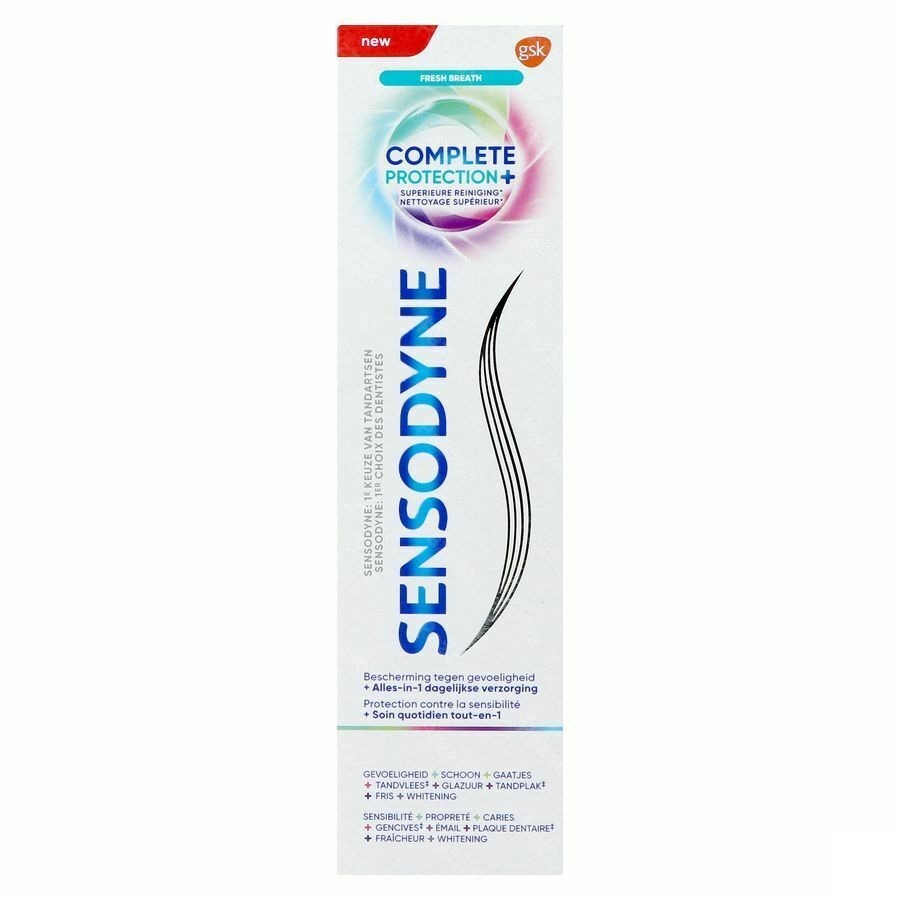 Sensodyne Complete Protection+ Fresh Breath Tandpasta 75 ml