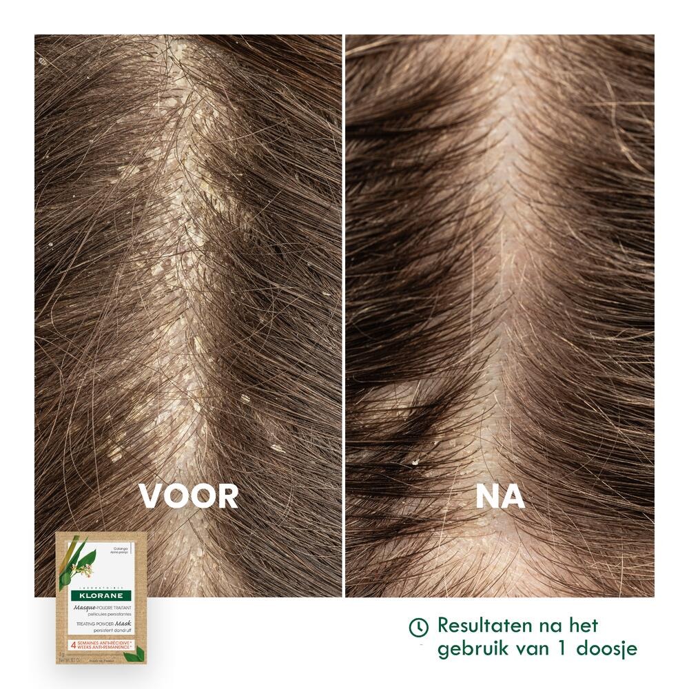Klorane Capil. Masker Verzorging Pdr Galanga 8x3g
