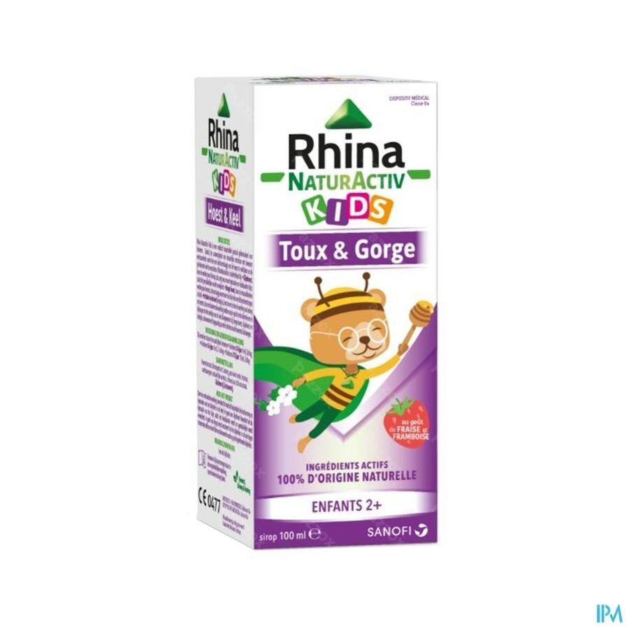 Rhina Natur Activ Toux Kids Sirop 100ml