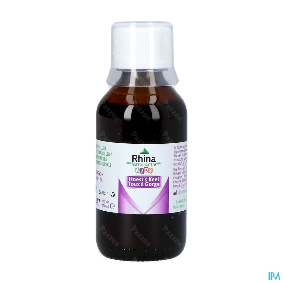 Rhina Natur Activ Toux Kids Sirop 100ml