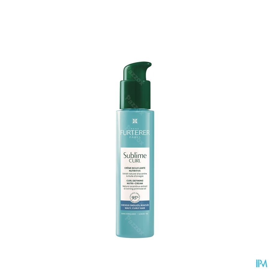 Furterer Sublime Curl Voedende Crème Voor Krullen 100ml