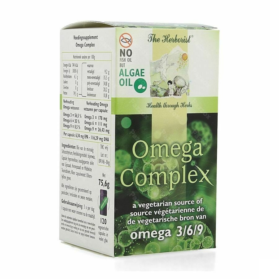 Herborist Omega Complex Algae Oil V-caps 120