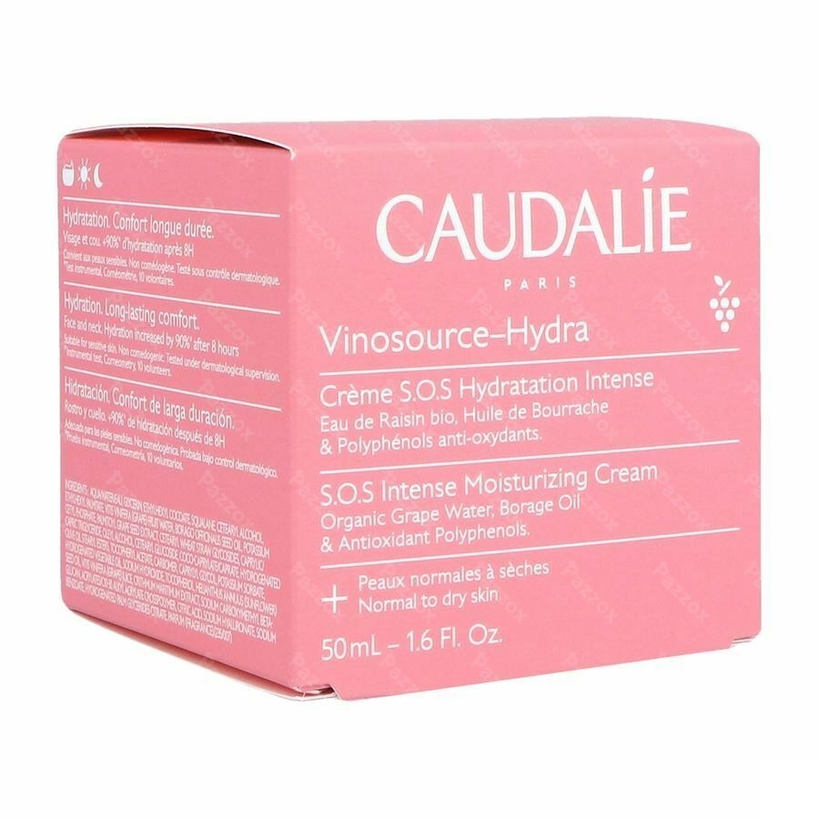 Caudalie Vinosource-Hydra SOS Crème Hydratant 50ml