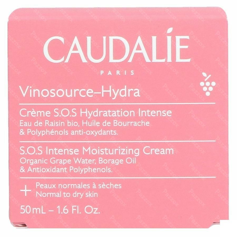 Caudalie Vinosource-Hydra SOS Crème Hydratant 50ml