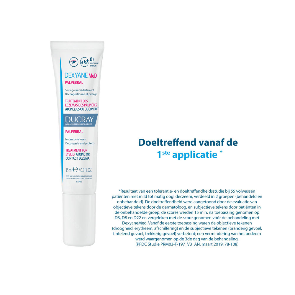 Ducray Dexyane Med Oogleden Crème Eczeem 15ml