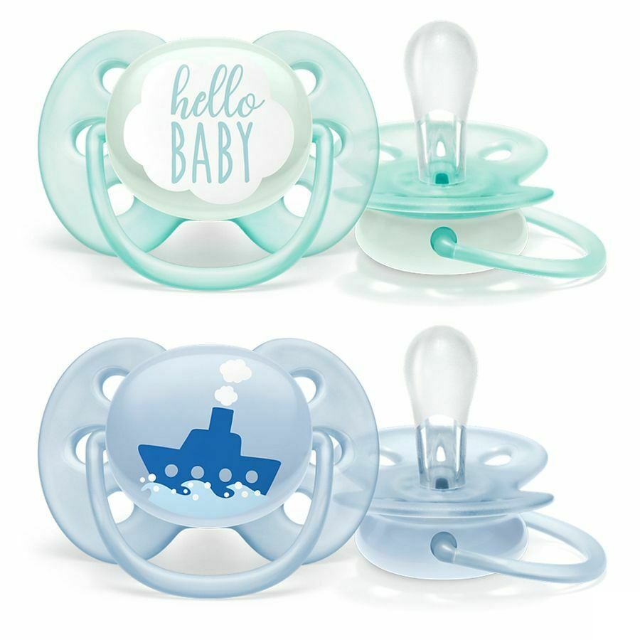 Philips Avent Fopspeen 0m+ Soft Boy