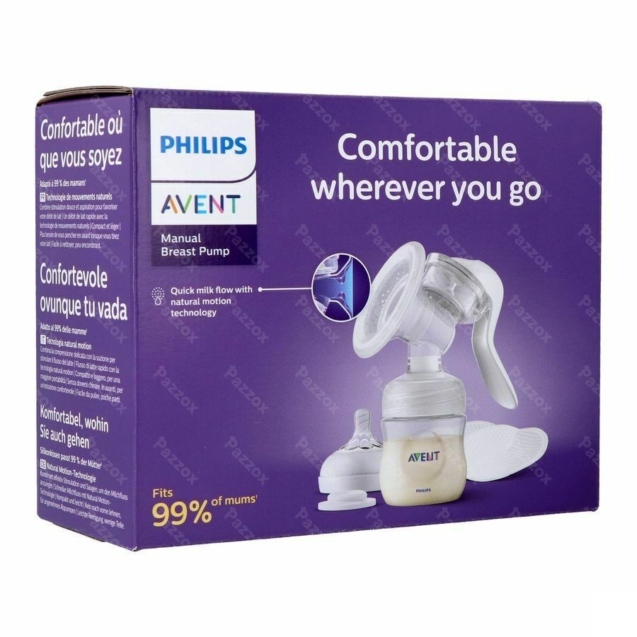 Philips Avent Natural Borstpomp Fles