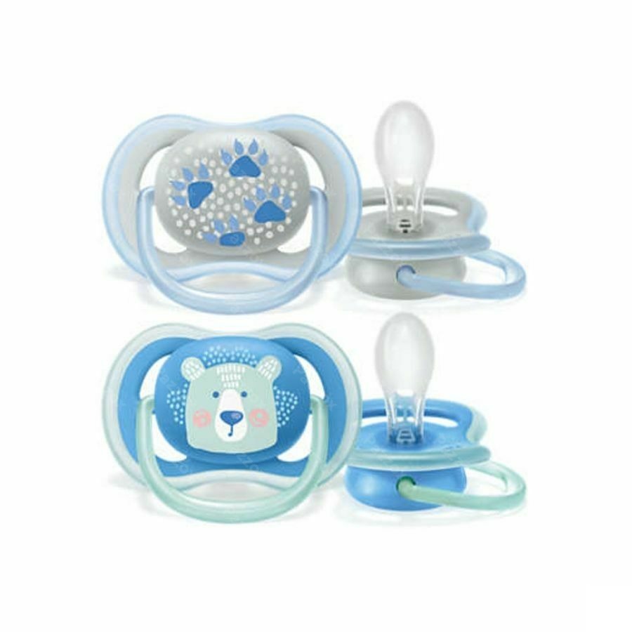 Philips Avent Ultra Air Fopspeen Boy 6-18m Scf085/03 2 Stuks