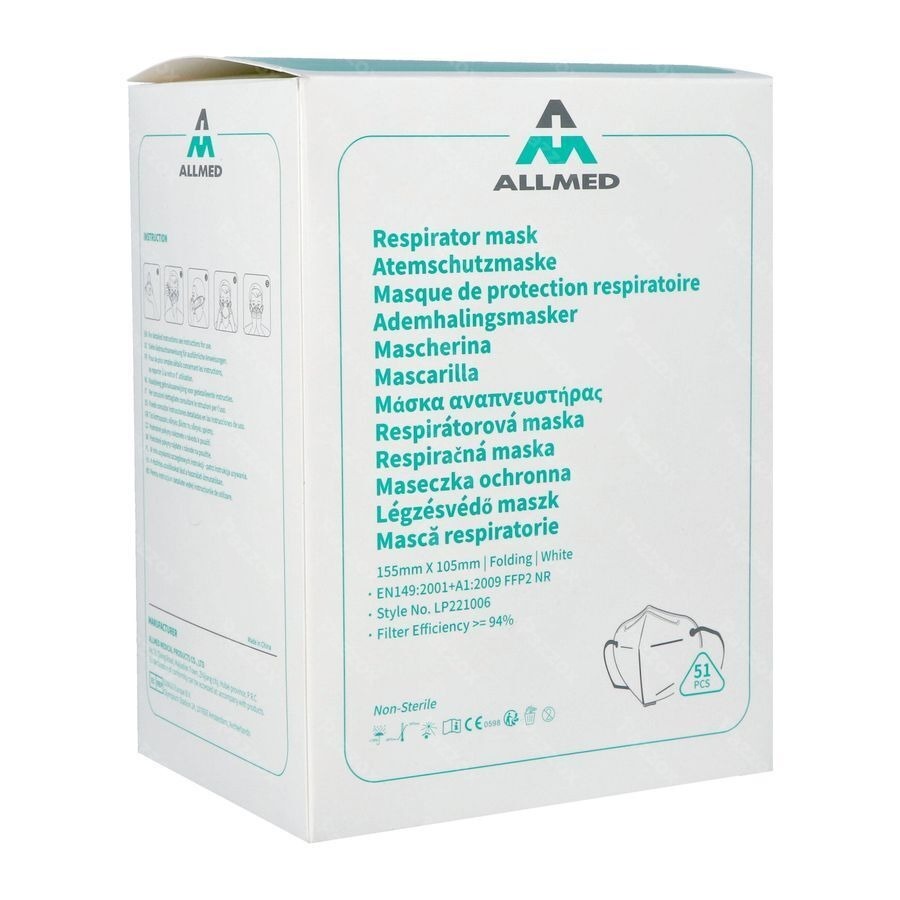 Respirator Masker Ffp2 Doos 51 9920800