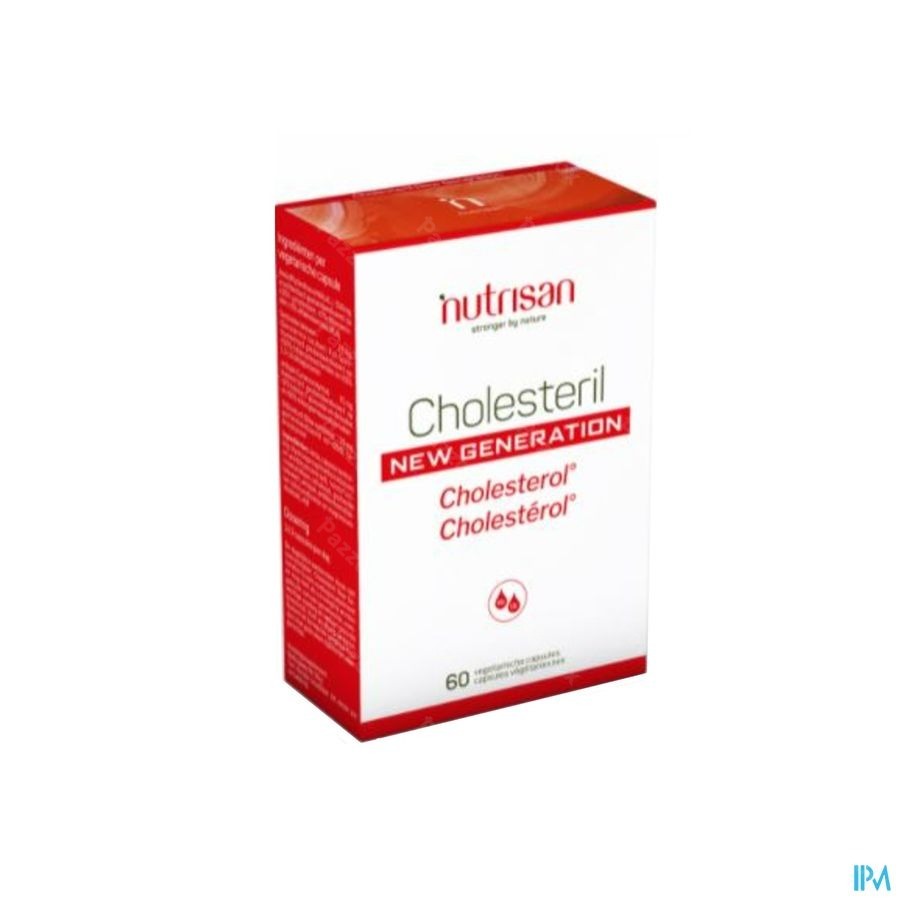 Nutrisan Cholesteril New Generation 60 vegetarische capsules