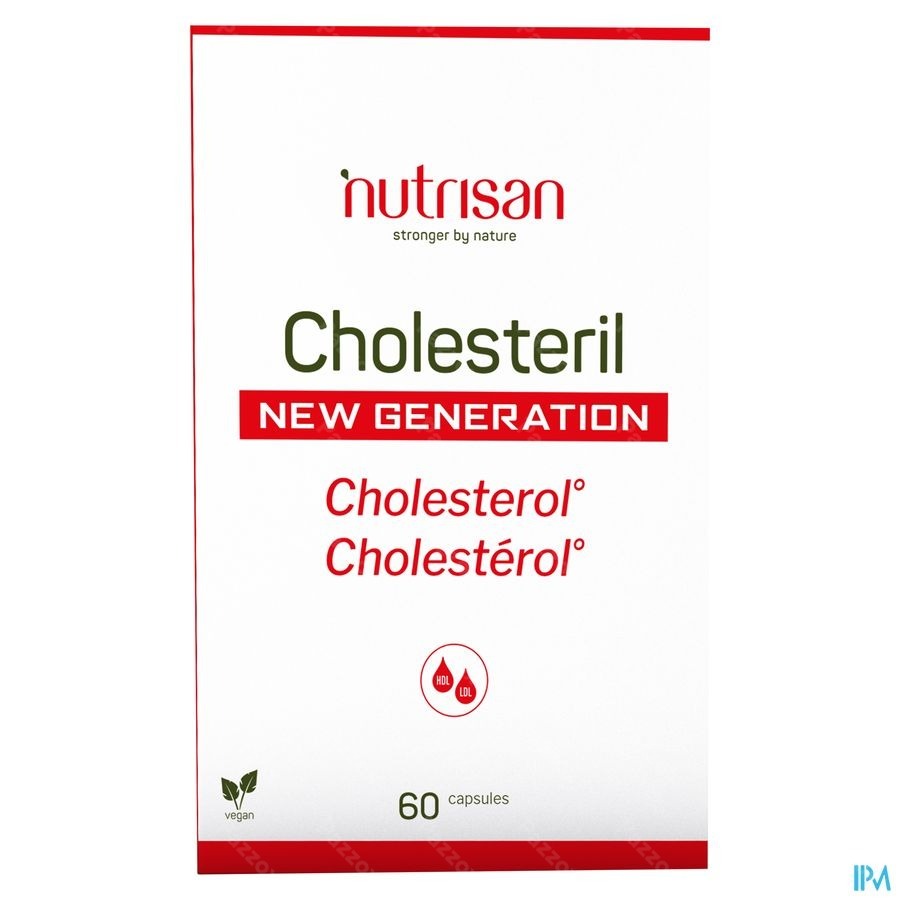 Nutrisan Cholesteril New Generation 60 vegetarische capsules