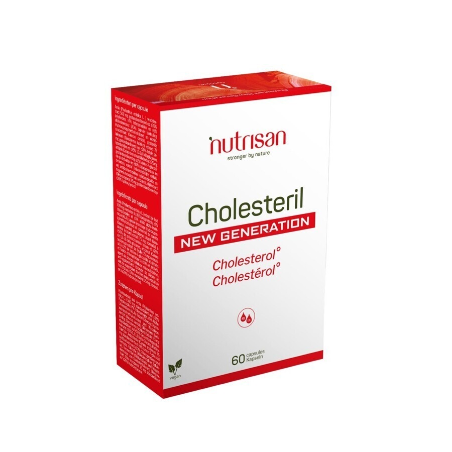 Nutrisan Cholesteril New Generation 60 vegetarische capsules