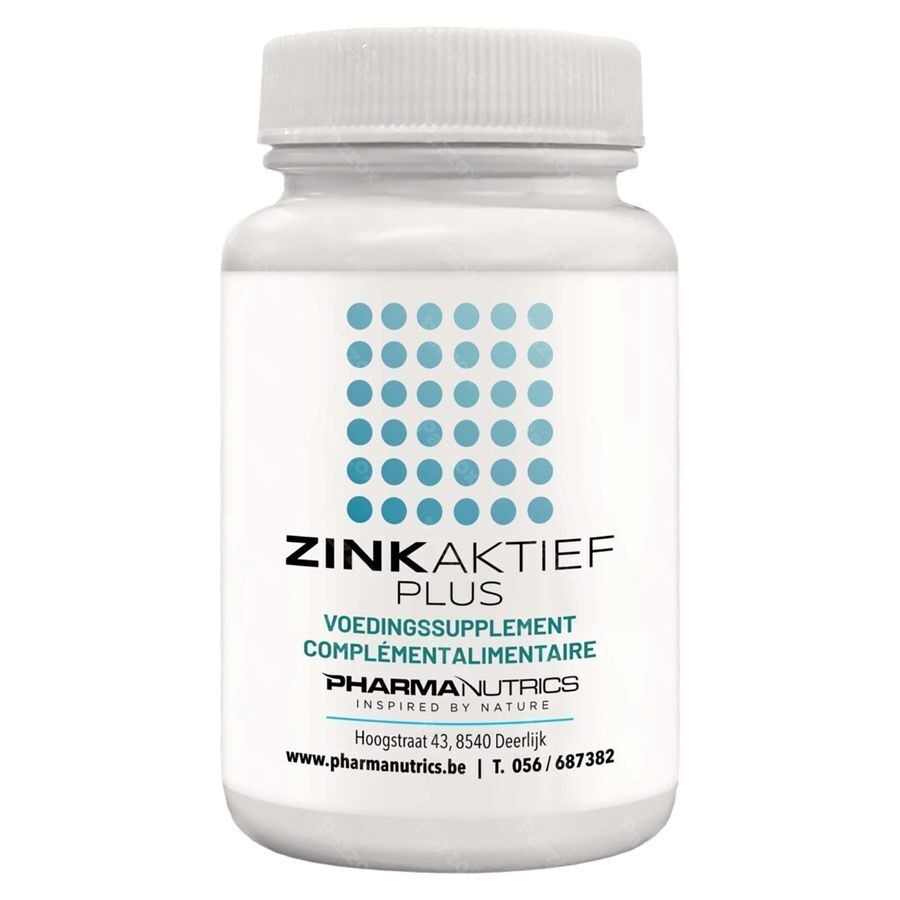 Zink Actief Plus Comp 100 Pharmanutrics