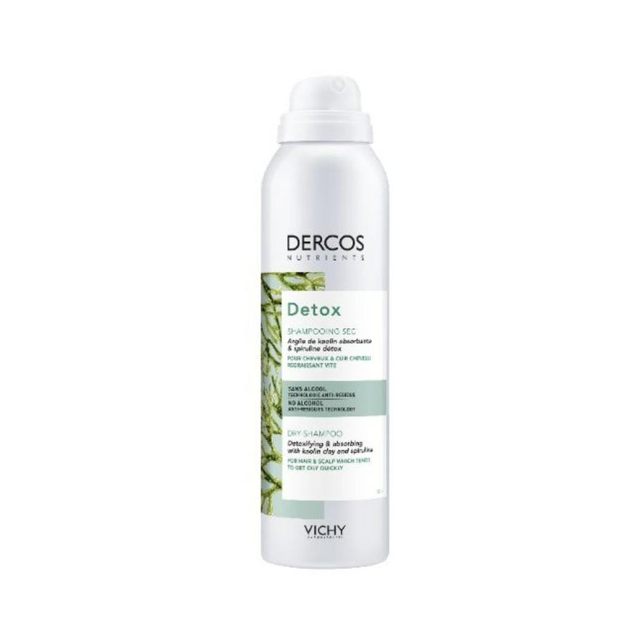 Vichy Dercos Nutrients Detox Droogshampoo Vet Haar Zonder Alcohol 200ml