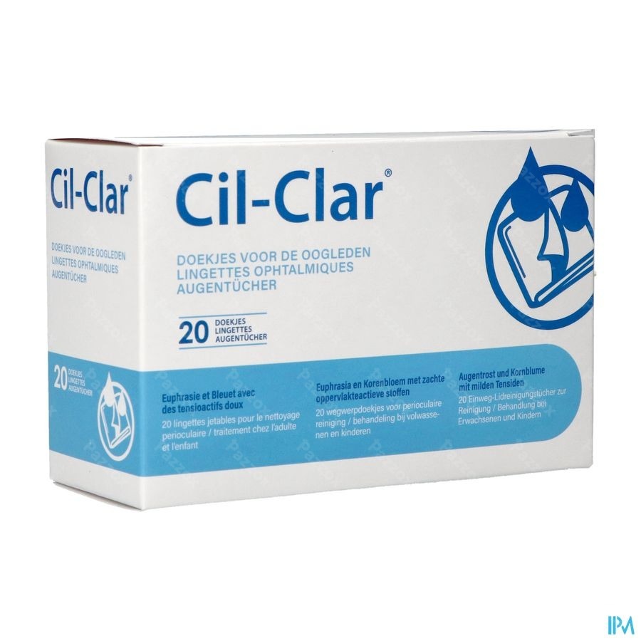 Cil-Clar Oogleden 20 Kompressen