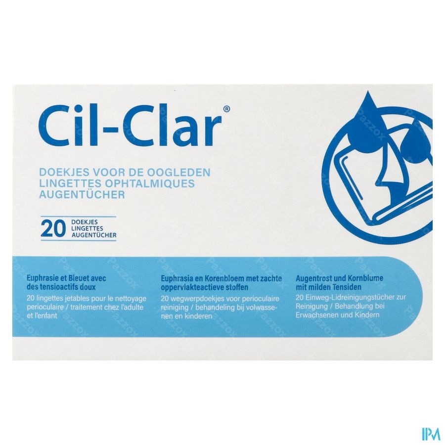 Cil-Clar Oogleden 20 Kompressen