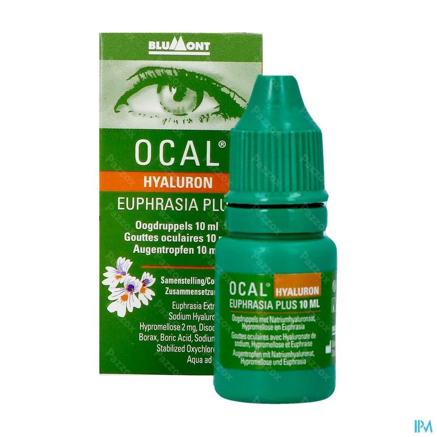 Ocal Hyaluron Euphrasia Plus 10ml