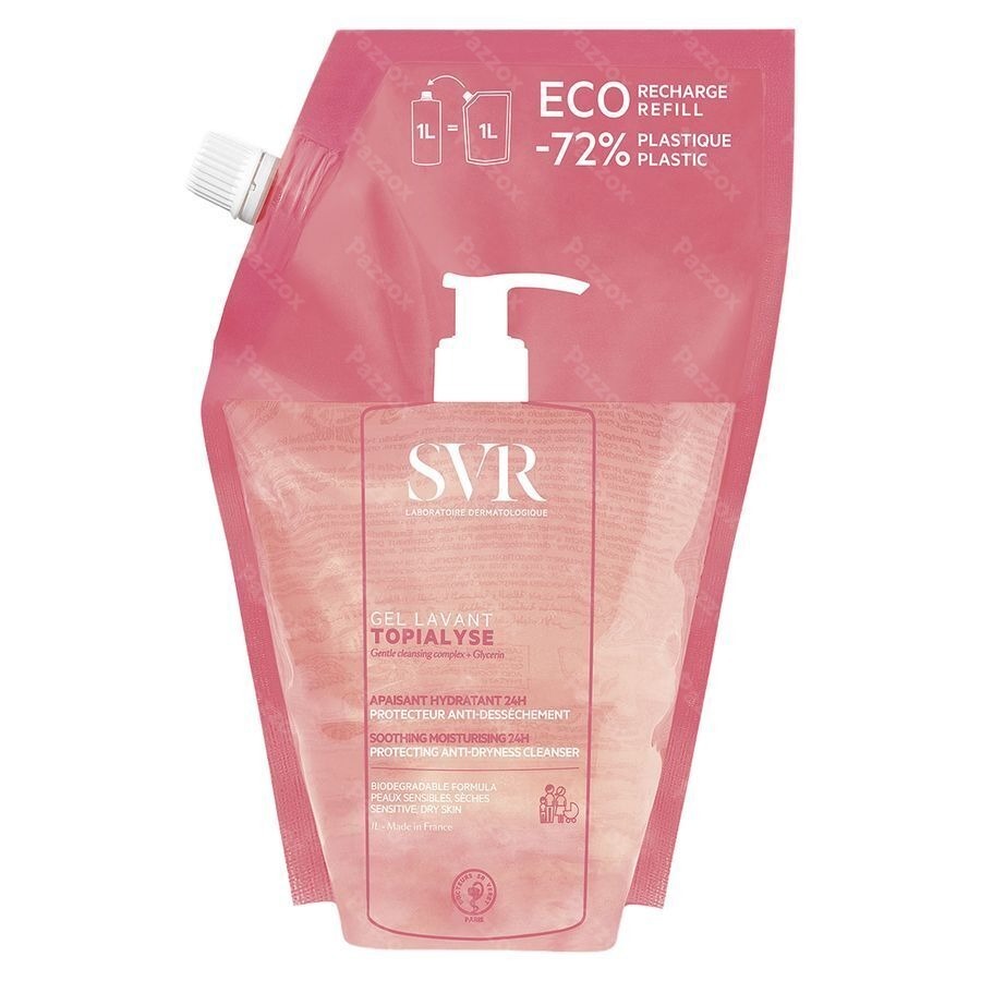SVR Topialyse Gel Lavant Eco Recharge 1l