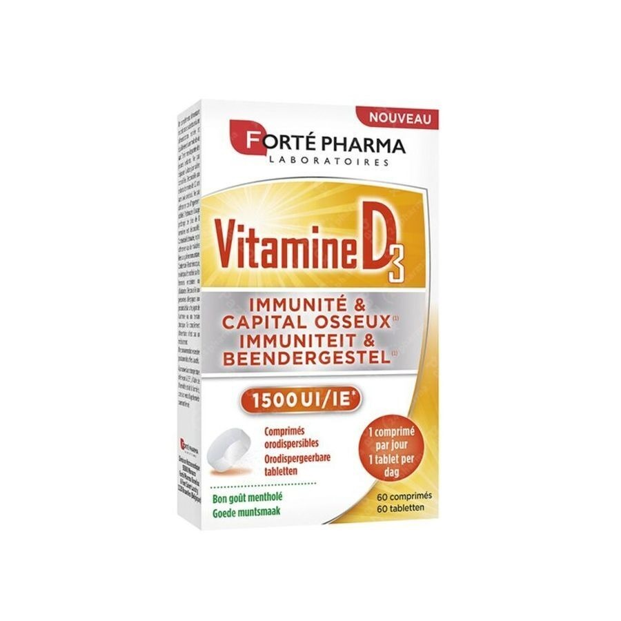 Vitamine D3 1500 UI Caps 60