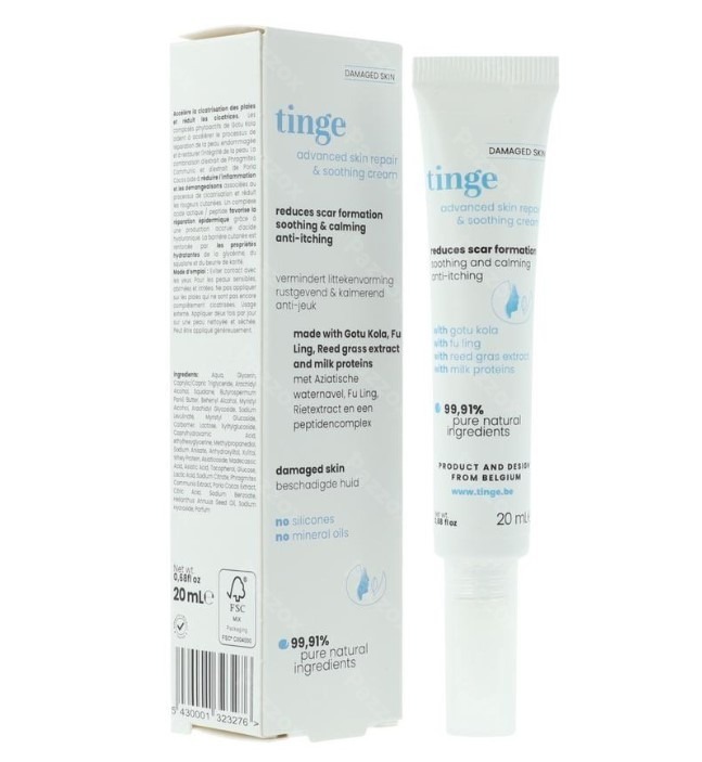 Tinge Advanced Repair & Soothing Cream Tube 20ml