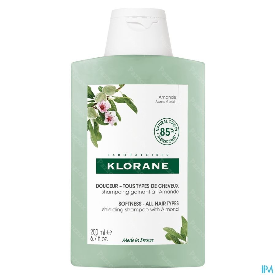 Klorane Shampooing Gainant Amande 200ml