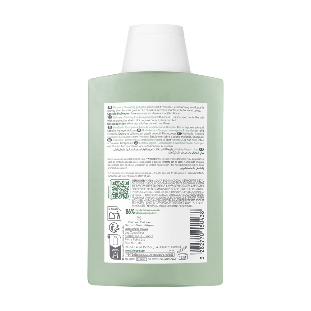 Klorane Shampooing Gainant Amande 200ml