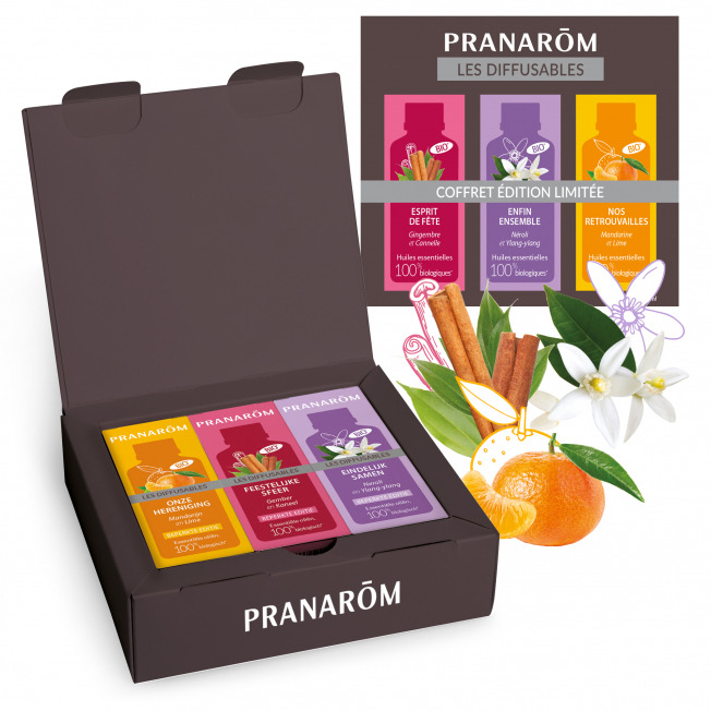 Pranarôm Les Diffusables koffertje limited edition 3x10ml
